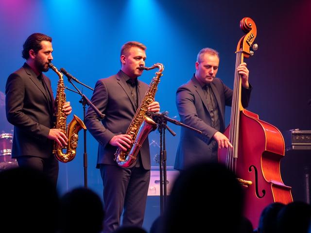 Live Jazz Musiker Performance